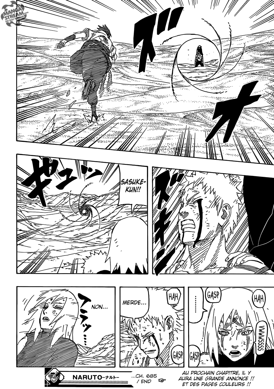 Chapitre Scan Naruto 685 VF Page 16