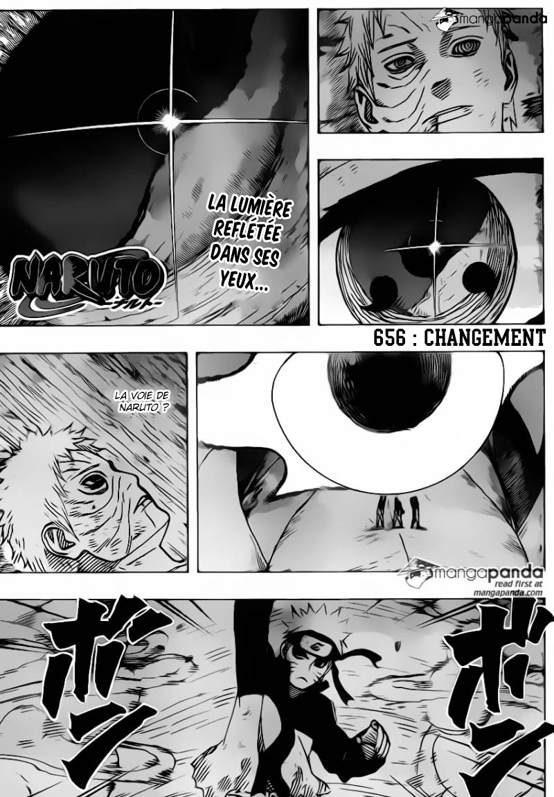 Chapitre scan Naruto 656 VF Page 01
