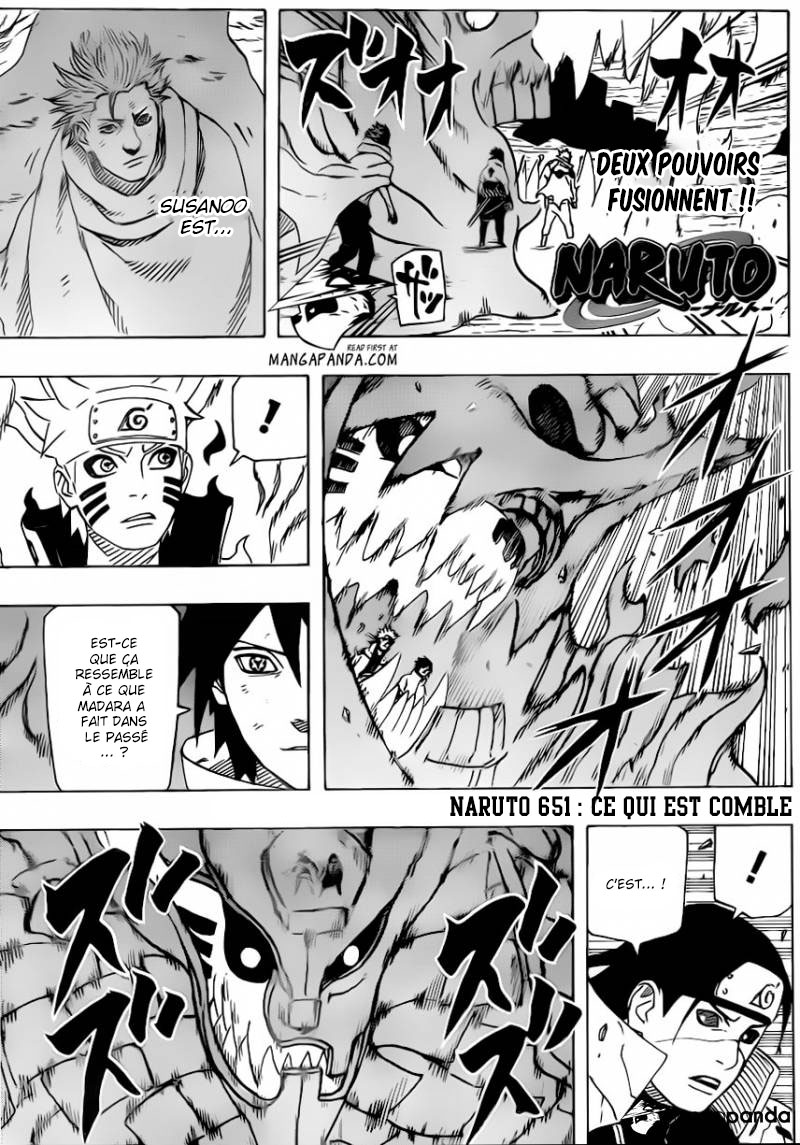 chapitre scan naruto 651 vf page 01