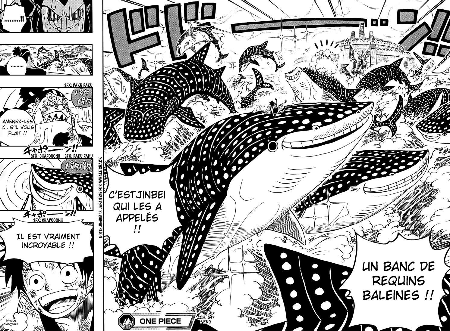 Chapitre Scan One Piece 547 FR Page 18-19