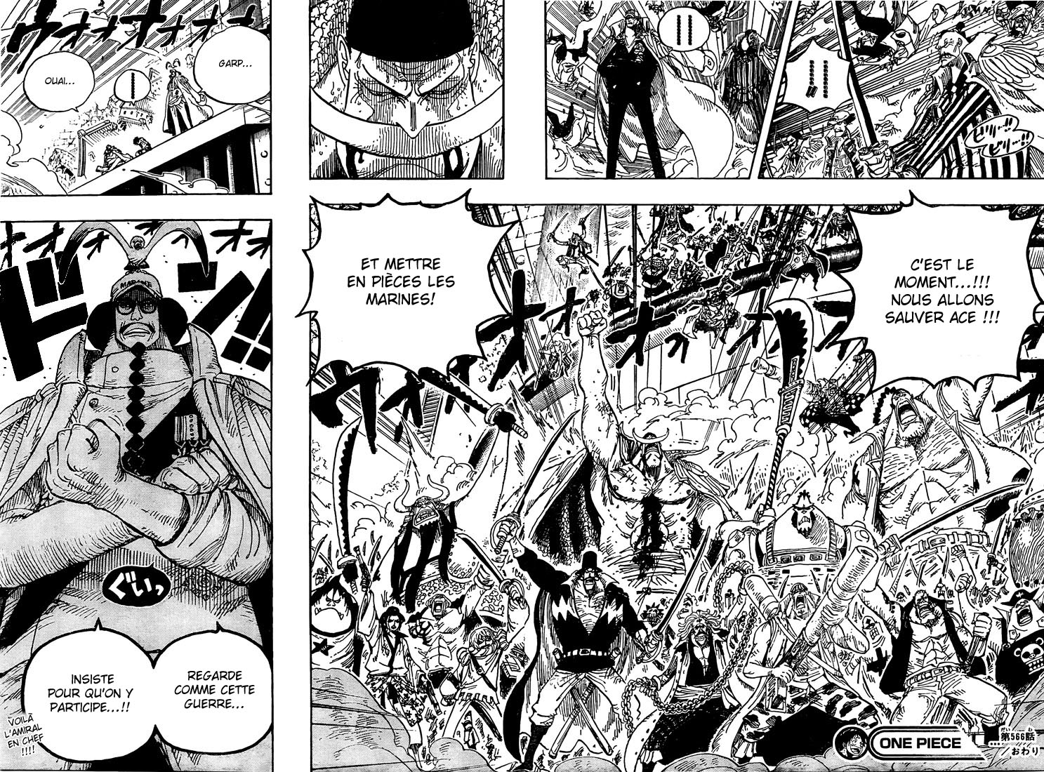 Chapitre Scan One Piece 566 FR Page 14