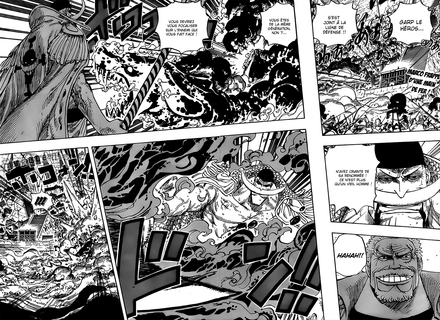 Chapitre Scan One Piece 568 FR Page 02