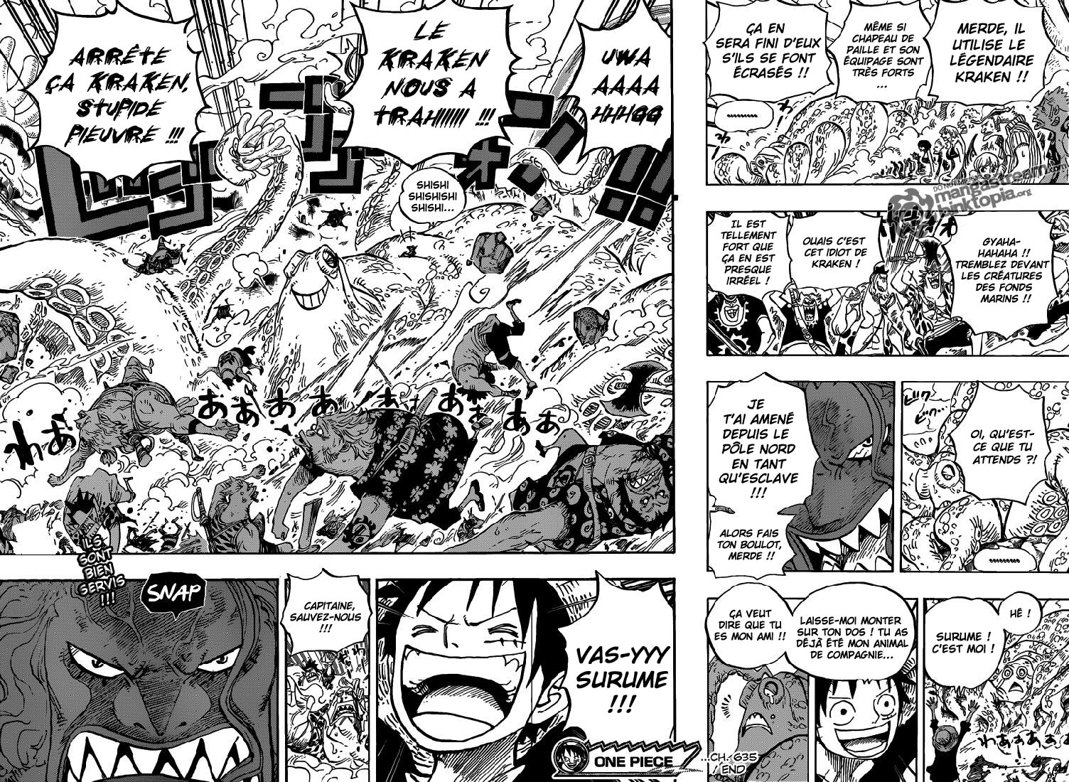 Chapitre Scan One Piece 635 VF Page 18
