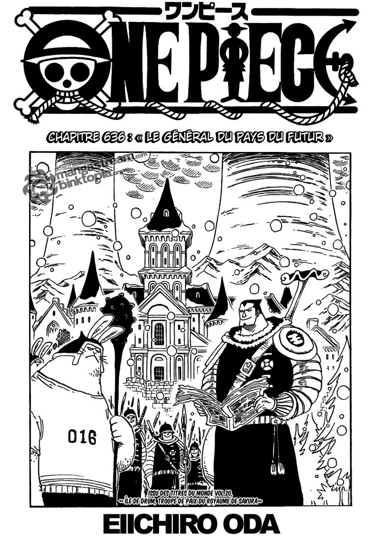 Chapitre Scan One Piece 636 VF Page 02