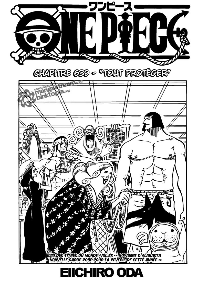 Chapitre Scan One Piece 639  VF Page 02