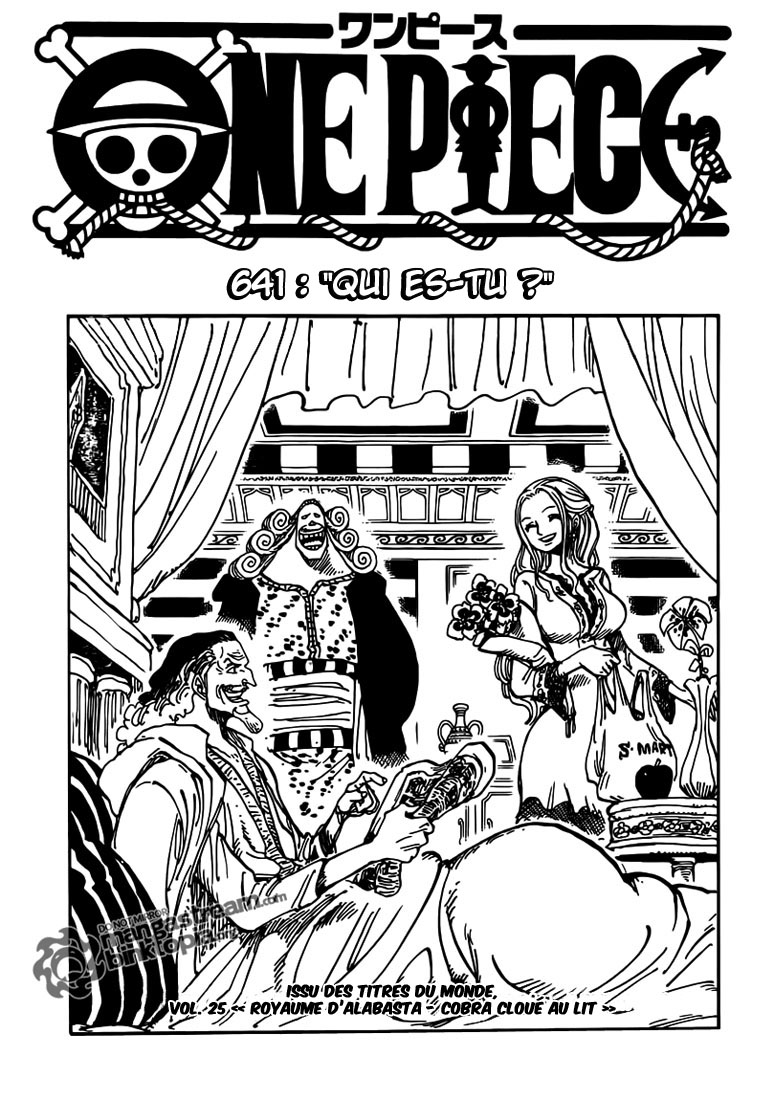 Chapitre Scan One Piece 641 VF Page 02