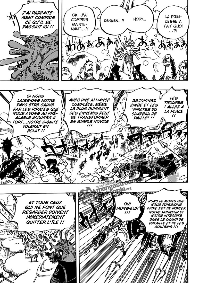 Chapitre Scan One Piece 642 VF Page 09