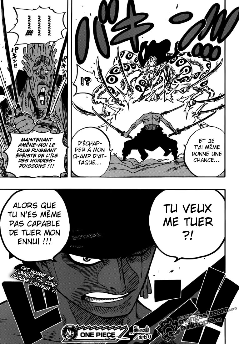 Chapitre Scan One Piece 642 VF Page 19
